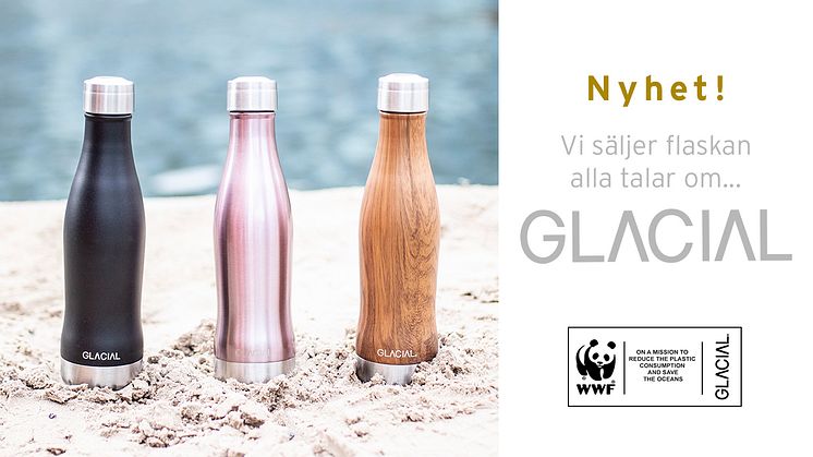 Vi säljer flaskan alla talar om - GLACIAL!