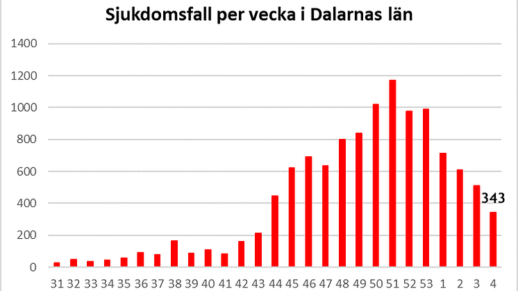 Länsstyrelsen informerar om läget i Dalarnas län 5 februari 2021