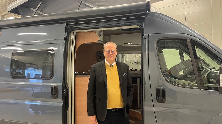 Per Nilsson, ordförande i Husvagns- och Husbilsbranschens Riksförbund