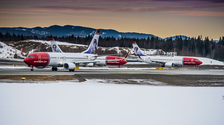 Norwegian med betydelig ruteøkning på norsk innenriks