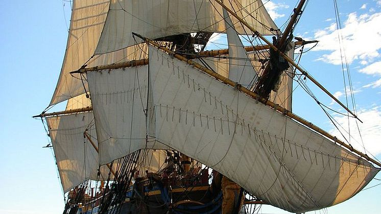 Pressinbjudan Ostindiefararen Götheborg till Landskrona                 