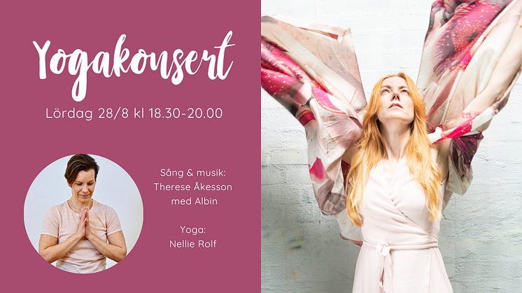 KONSERT. Therese Åkesson spelar på Ribban yogafestival