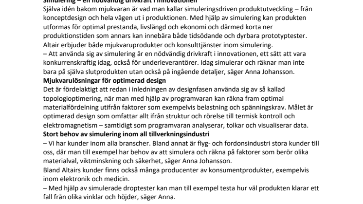 Globalt tech-företag vill boosta svensk produktutveckling