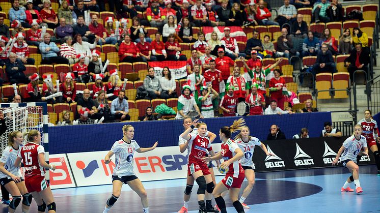 Match och publik under EM i handboll 2016