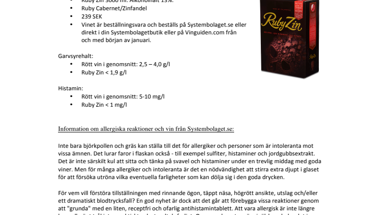 Ruby Zin Faktablad PDF