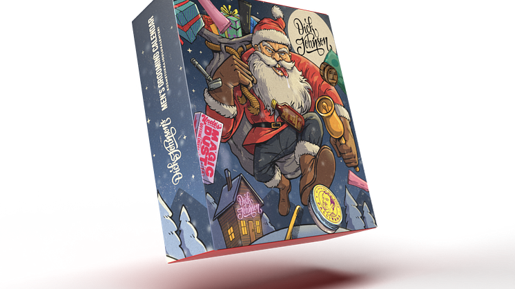 Dick Johnson Bad Santa Advent Calendar ger en totalrenovering från topp till pung!