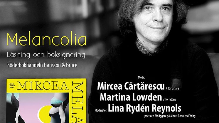 15 februarie lansare librarie Stockholm
