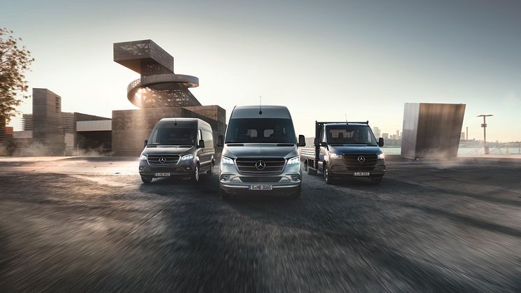 ​​​Ny Sprinter holder Mercedes på toppen i 2018