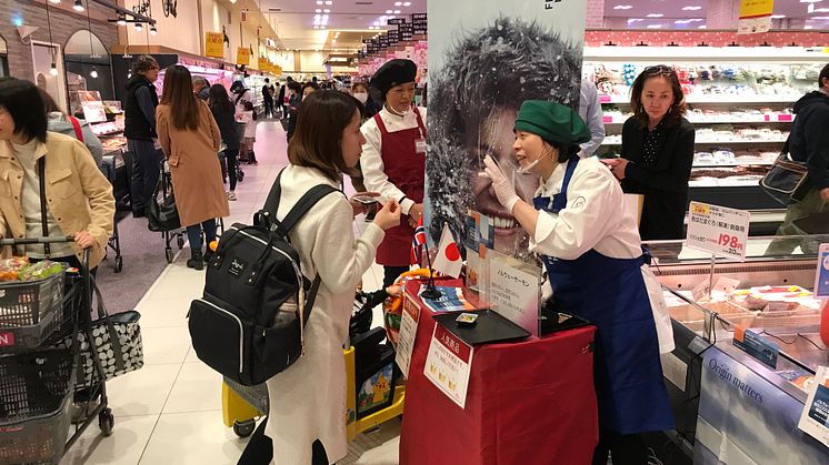 Japan er et viktig sjømatmarked for Norge (Foto:Christina Neumann/Norges sjømatråd)