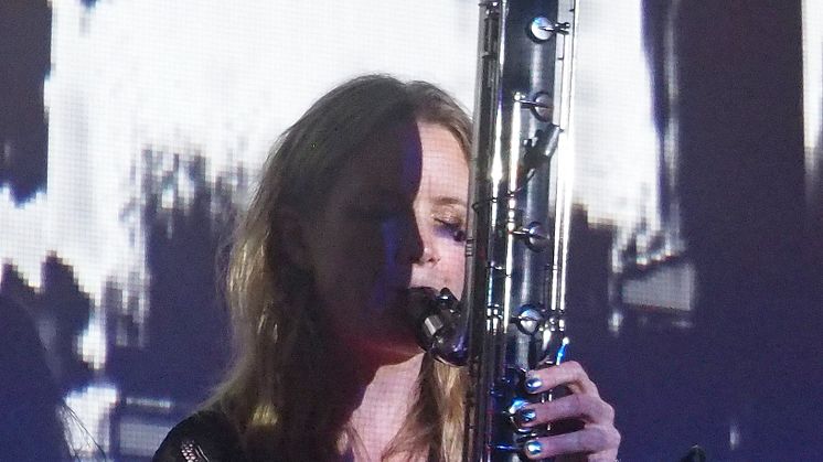 Den norske jazzmusikeren Mathilde Grooss Viddal er en av 10 vinnere som skal fremføre og motta pris under Global Women In Music For Human Rights 5. november i Roma. Foto. Arne Raanaas.