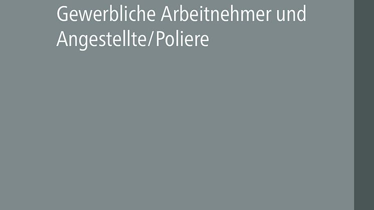 Tarifverträge für das Baugewerbe 2023/2024 (2D/tif)