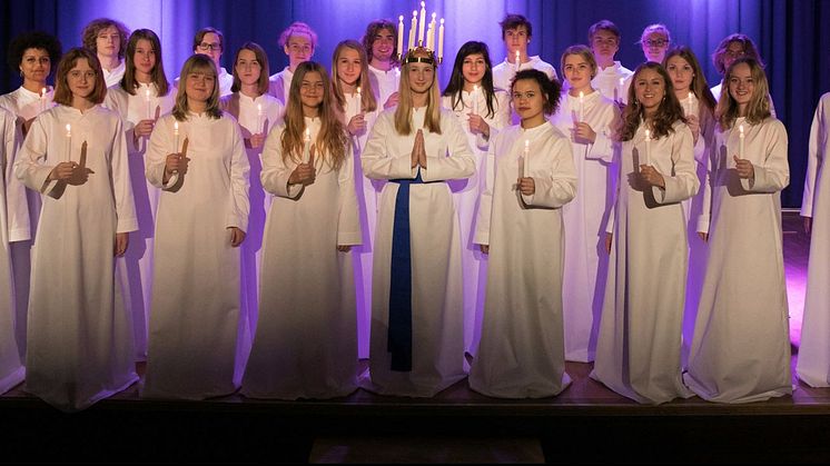 Göteborgs Lucia på Nordstan 12 december