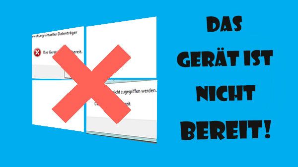 das Gerät ist nicht bereit