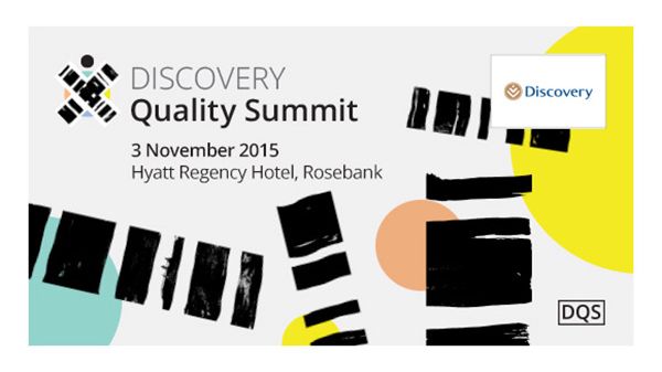 Invitation: Discovery Health Quality Summit 2015