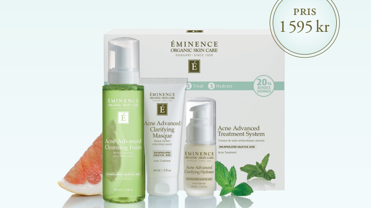 Acne Advanced Kit Kit med komplett hudpleie for deg med akne
