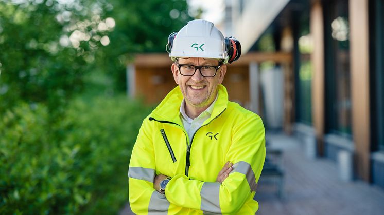 Kim Robert Lisø, koncernchef för GK Gruppen.