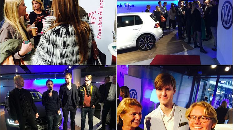 Founders Alliance inspirerade över 50 studenterna på Handelshögskolans E-Day att förverkliga sina entreprenörsdrömmar.
