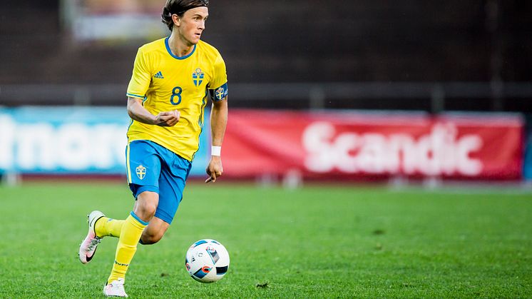 U21-herrlandslaget spelar träningslandskamp mot Danmark den 10 juni på Nya Olympia.