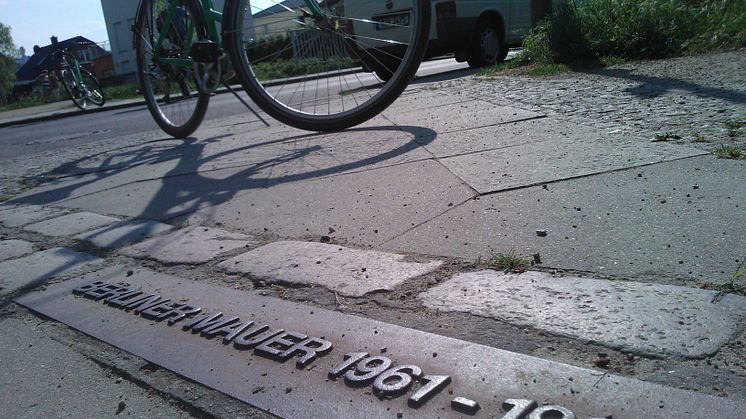 Where the Berlin Wall used to be Copyright TMB Fotoarchiv R. Zibell