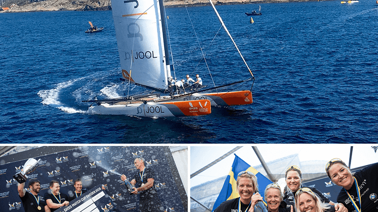 JOOL congratulates Yann Guichard on winning the GKSS Match Cup Sweden and Anna Östling on becoming a historic Women's Trophy champion