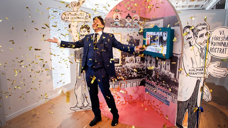 Utställningen ”Fira demokratin!” öppnar 30 maj på Sörmlands museum