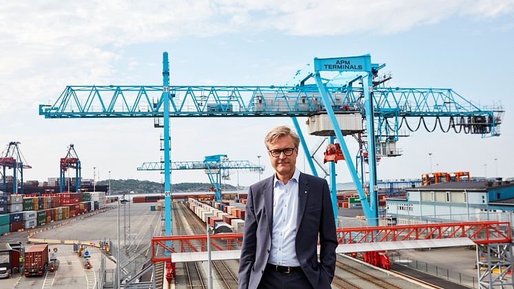 Magnus Kårestedt, vd för Göteborgs Hamn, lämnar sitt uppdrag efter 15 år. Bild: Göteborgs Hamn 