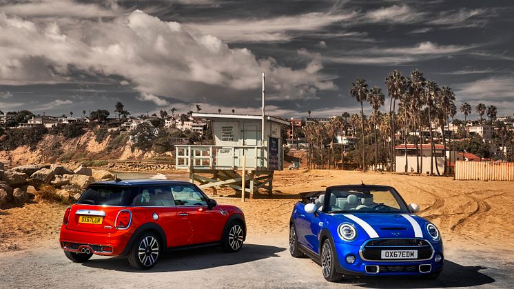 Nya MINI 3-dörrar, nya MINI Convertible