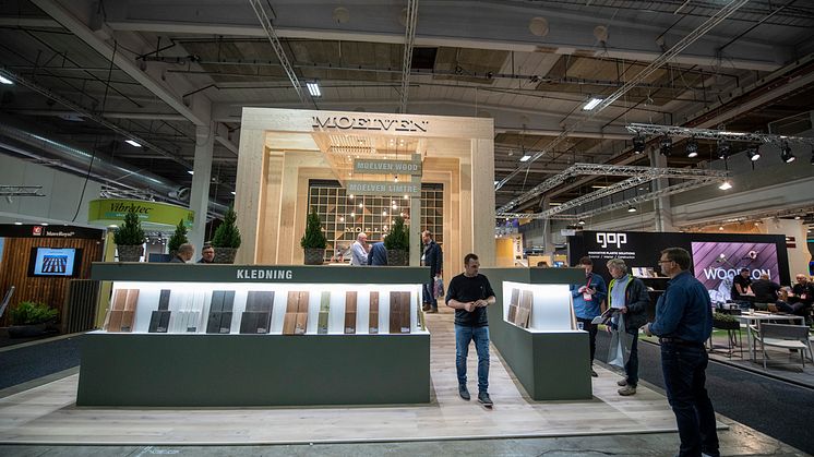 Moelven på Bygg Reis Deg i 2019. Foto: Vegard Breie