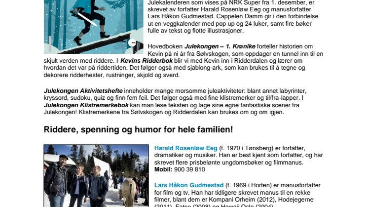 Julekongen som julekalender
