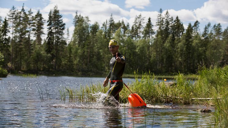 250 simmare kommer att delta i det nya 10-kilometersloppet, Vansbro 10K. Foto: Mickan Palmqvist, Ateljé L-Foto