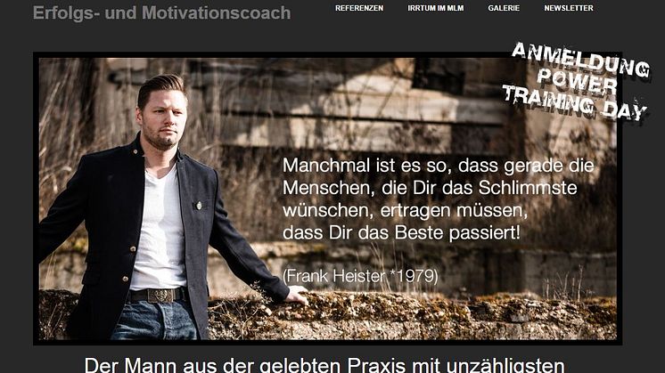 Frank Heister - Network- und Erfolgscoach