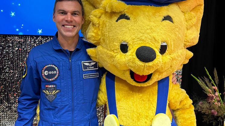 Bamse och Marcus Wandt