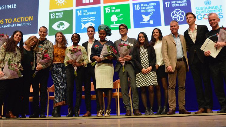 Konferensen Swedish Global Health Research Conference 2018 samlade världsledande experter, forskare och regeringsföreträdare.