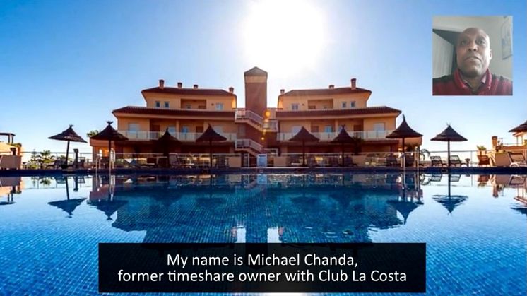 European Consumer Claims, ECC, client testimony from Michael Chanda, Club La Costa claimant