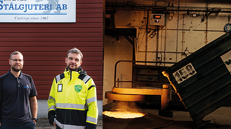 Metallindustrin har allt högre krav som behöver mötas av återvinningsbranschen. Det lokala samarbetet är en vinnare. Foto: Erik Modin