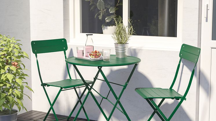 SUNDSÖ cafésæt grøn