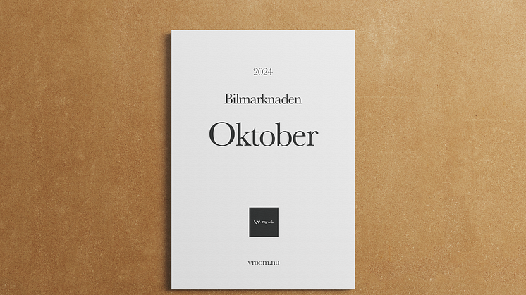 Bilmarknaden oktober 2024