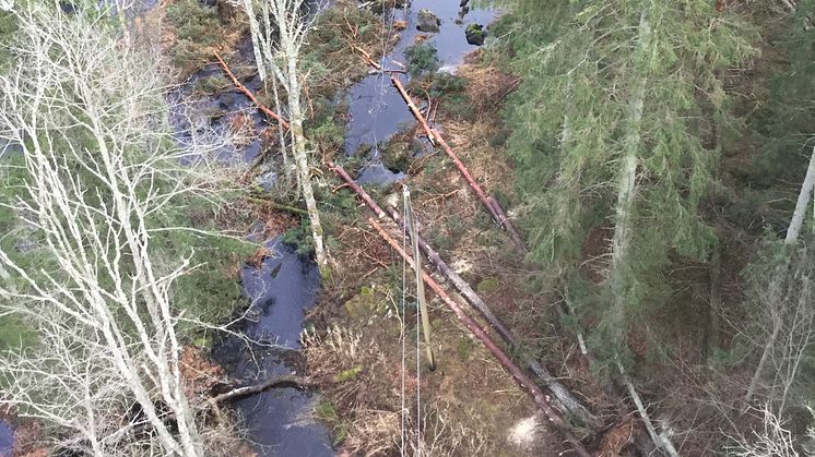 Lägesrapport efter stormarna Gorm och Helga, lördag kväll