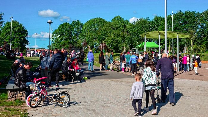 Bopriset firas på Drottninghög