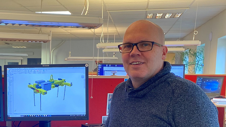 Christian Skoglund är konstruktionsansvarig på Certex Specialprodukter.