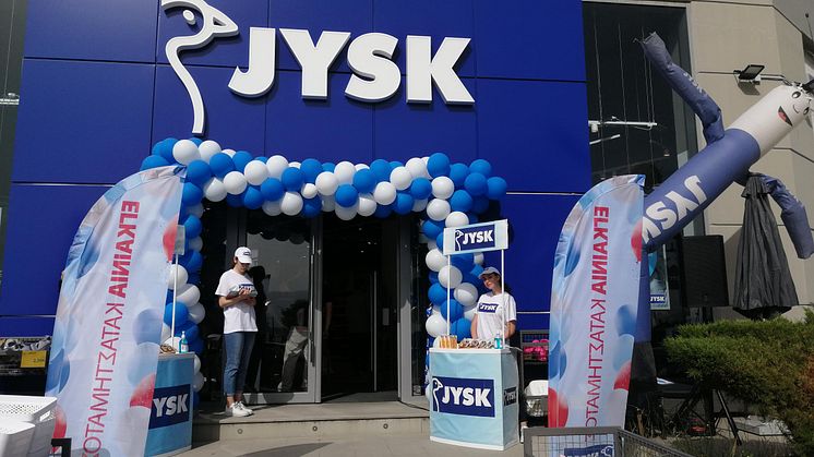 Δύο νέα καταστήματα JYSK κάνουν εγκαίνια την Πέμπτη 28 Ιουλίου, σε Ζάκυνθο και Χαλκιδική