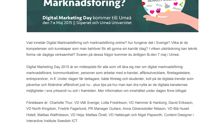 Vad innebär Digital Marknadsföring och marknadsföring online?