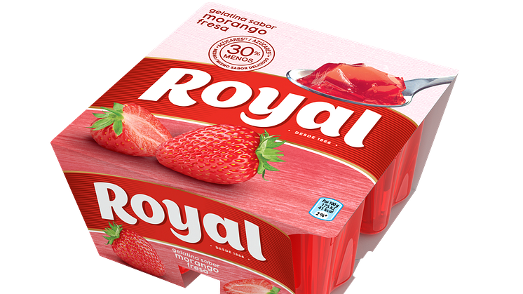 Este verano, Royal relanza su gama de gelatinas y reduce un 30% el azúcar en su línea regular