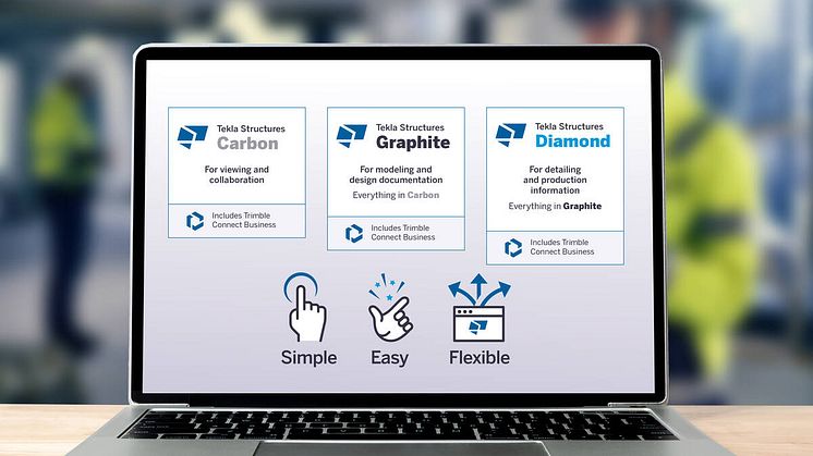 Tekla Structures 2021 introducerar tre nya prenumerationsalternativ