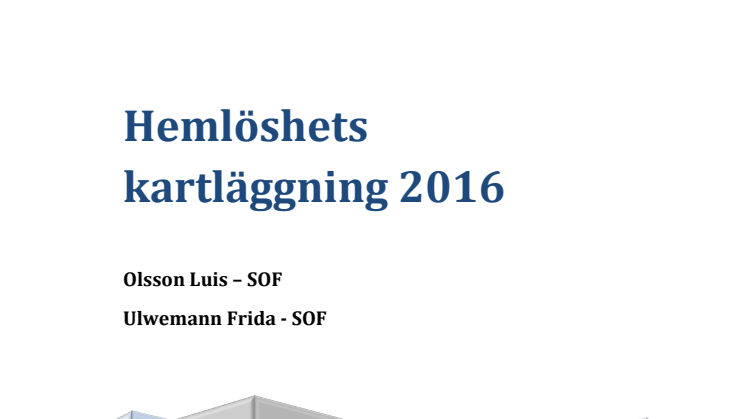 Hemlöshetskartläggning 2016