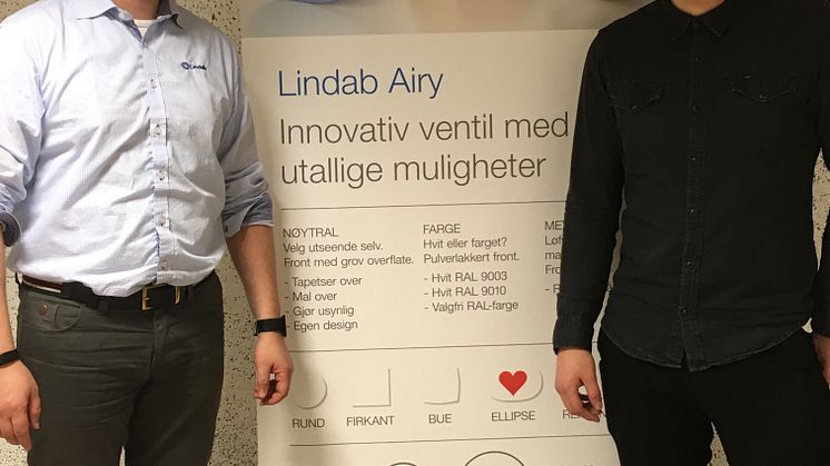 Lindab har ansatt nye salgsingeniører ved avdeling Bergen og Trondheim