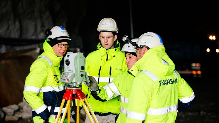 Scanlaser på besök: E6 Världsarvet Tanum