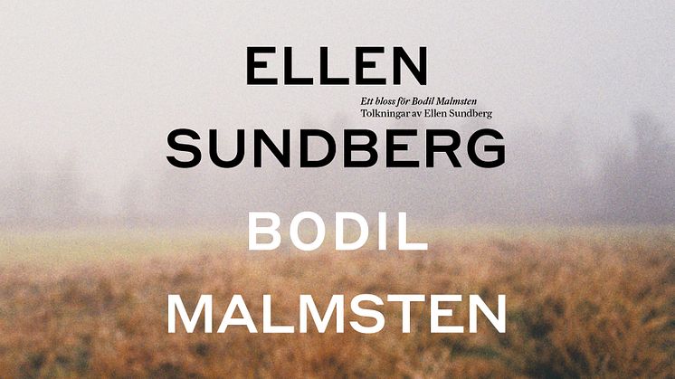 ”ETT BLOSS FÖR BODIL MALMSTEN” släpps som album idag - på turné till hösten