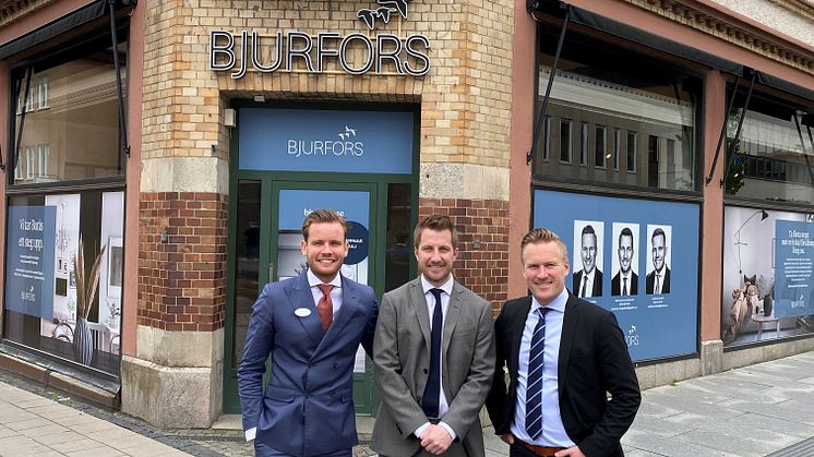 Mathias Strinäs, Jonathan Schagerlind och Fredrik Parkhagen