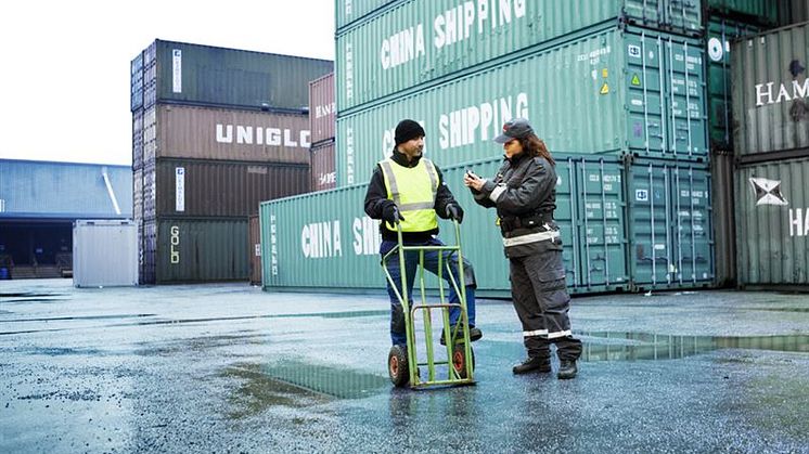 Säkra transporter i Stockholms hamnar 